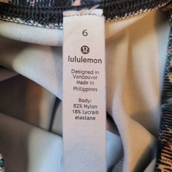 Lululemon wunder under high rise tights 3/4 - Picture 7 of 12